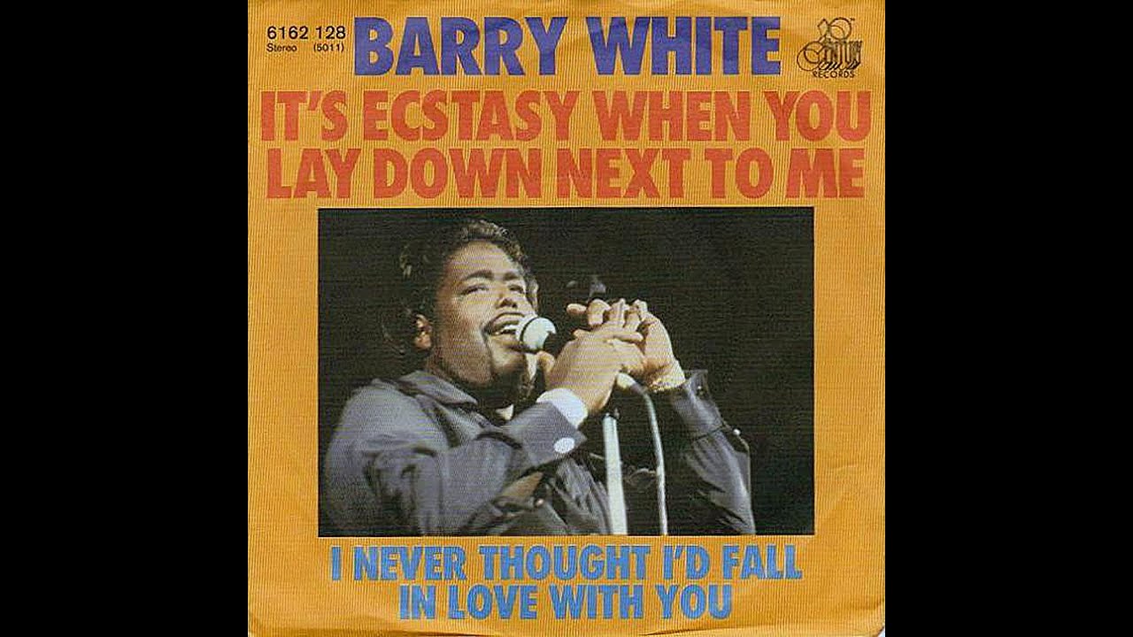 Barry White ~ It's Ecstasy When You Lay Down Next To Me 1977 Disco Purrfection Version