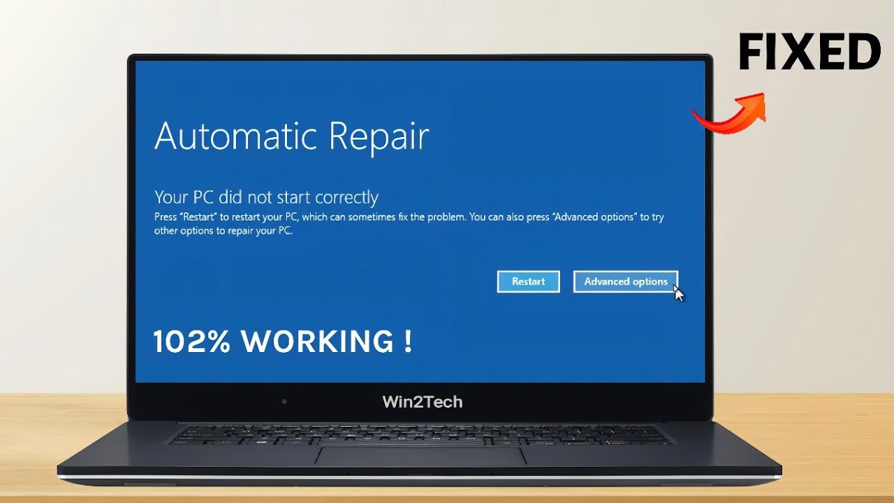 How To Fix Automatic Repair Loop in Windows 10 & 11 | Startup Repair Couldn't Repair Your PC! (2026)