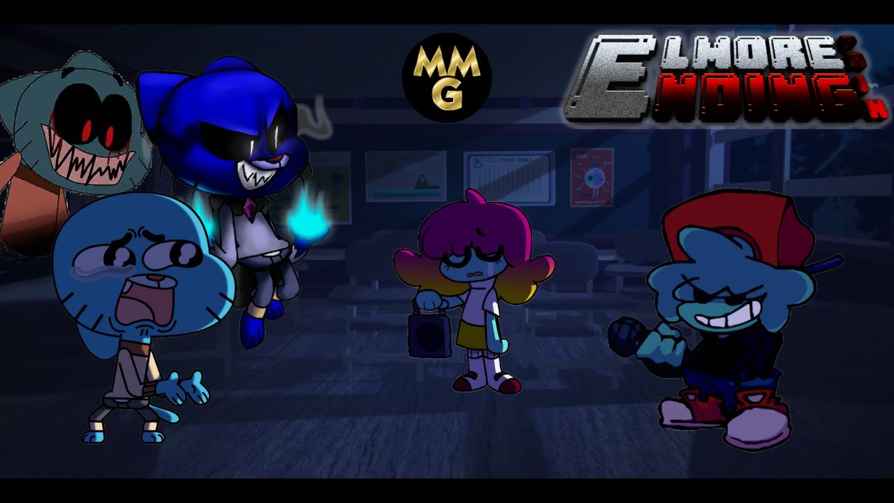 🤯 ESTE MOD DE GUMBAL ES UNA LOCURA 🎤 - Elmore Ending Pain FNF por Mi Mini Gamer