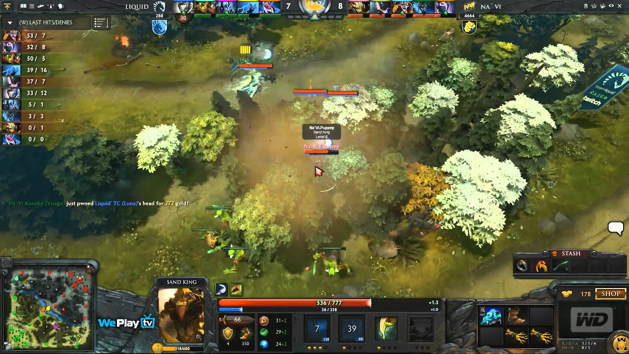 Na`Vi vs Liquid - Game 1 (WePlay - LB Final) [Epic Bo5 Series]