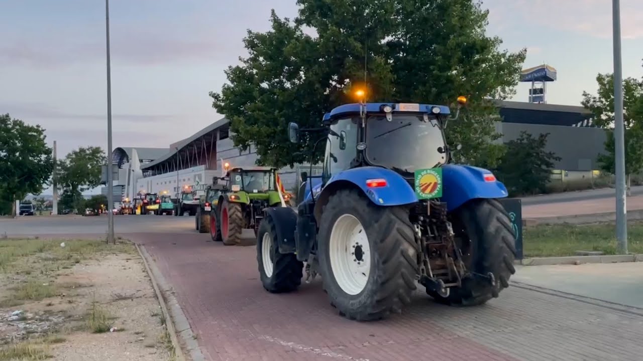 Guadalajara se une a la tractorada de Madrid