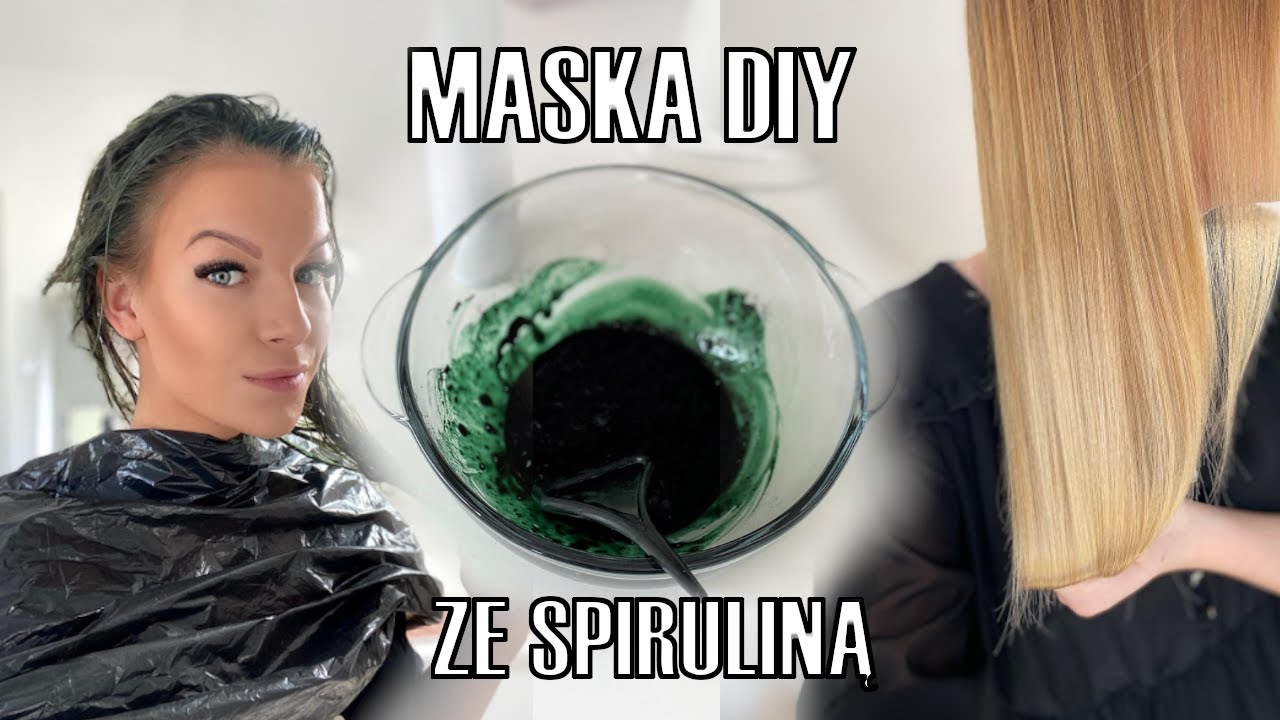 ☘️DIY: MASKA DO WŁOSÓW ZE SPIRULINĄ☘️