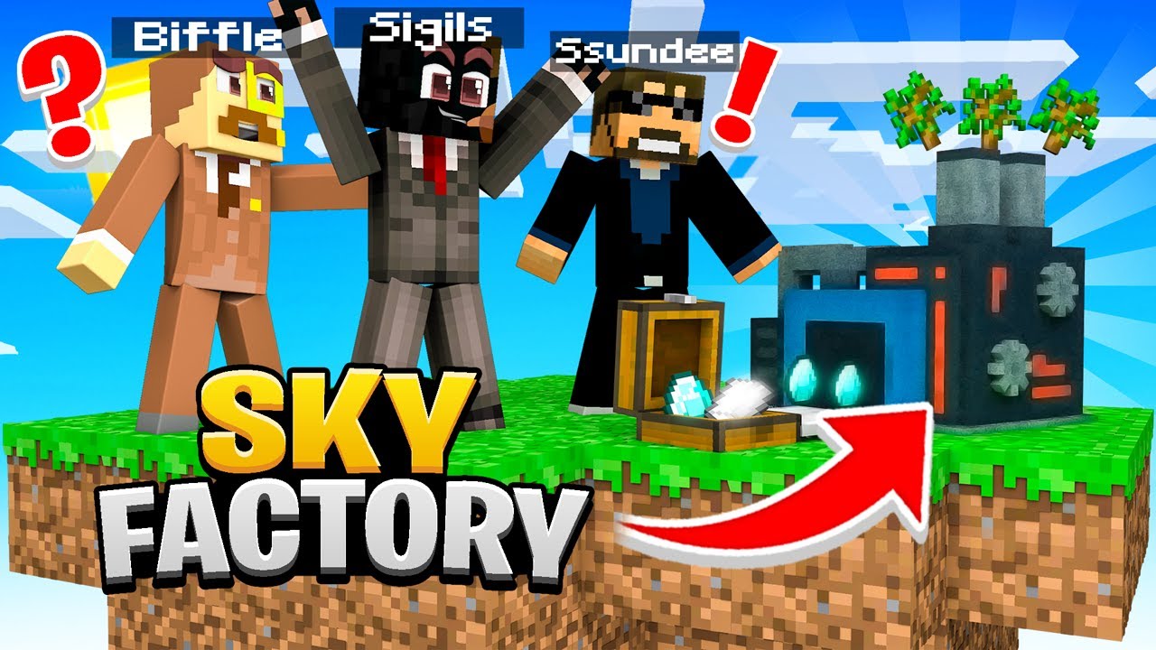 Growing INFINITE IRON in Sky Factory