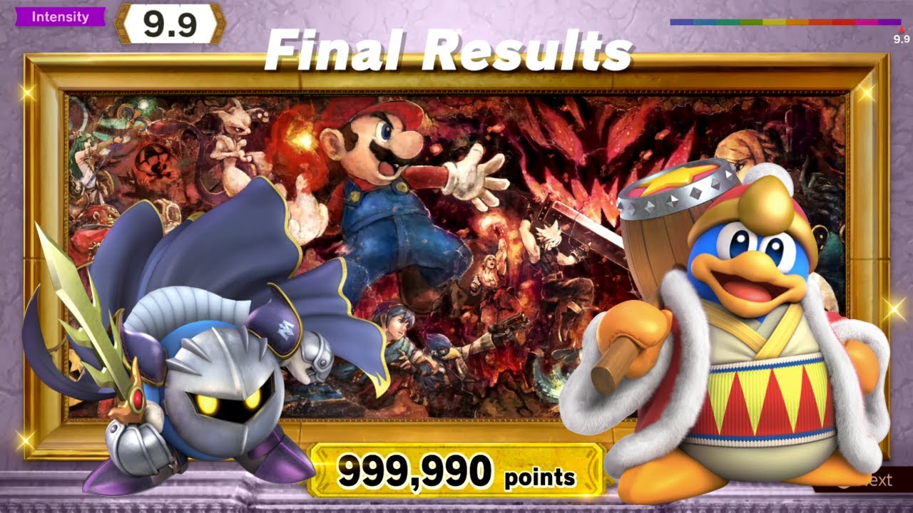 Meta Knight's Classic Mode 9.9 | 2 Players | Super Smash Bros. Ultimate