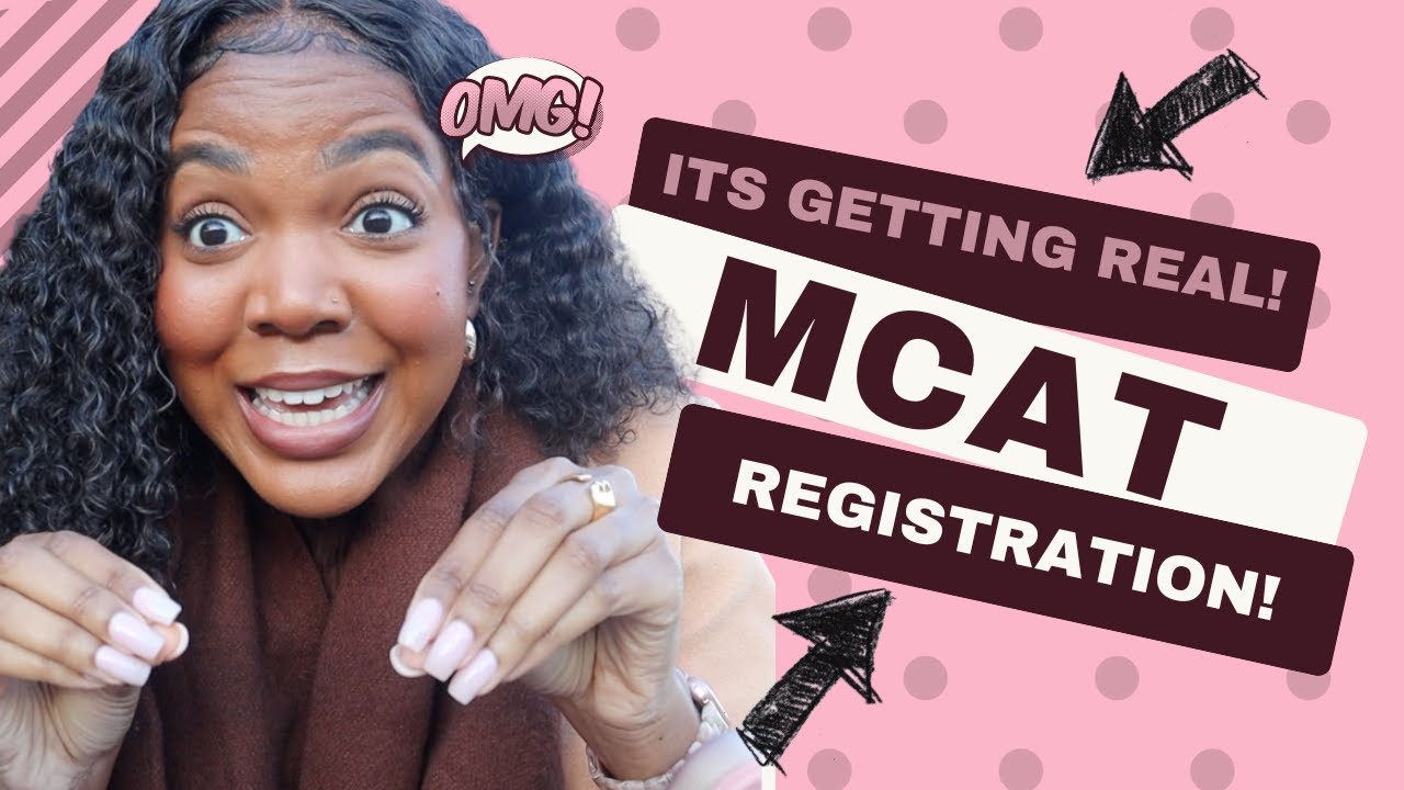 VLOG | REGISTERING FOR THE MCAT! (again) THINGS ARE GETTING REAL! | BeautyandBrains