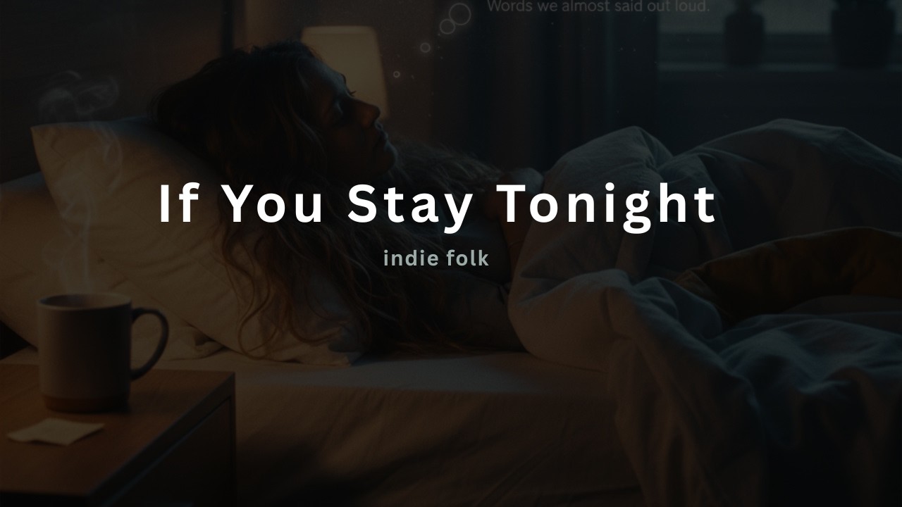 If You Stay Tonight | Emotional Indie Folk Song for Late Nights 🌙 #lofimusic