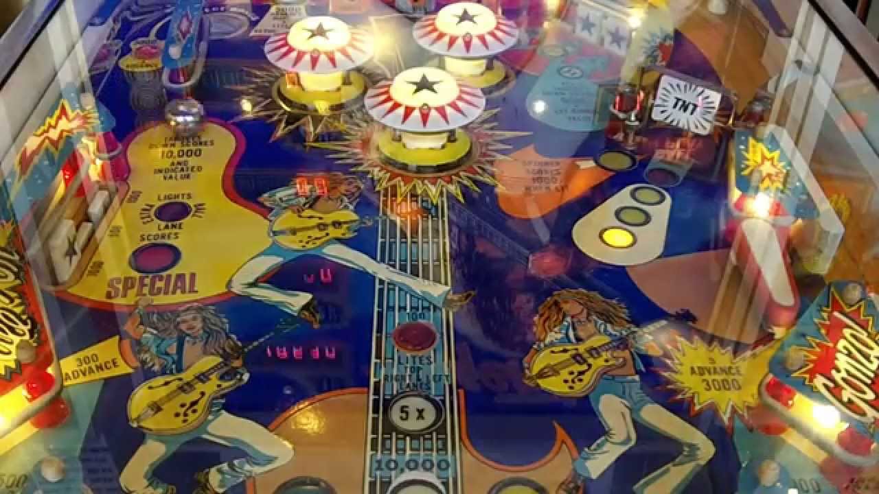 Ted Nugent pinball at Silverball Museum Arcade in NJ