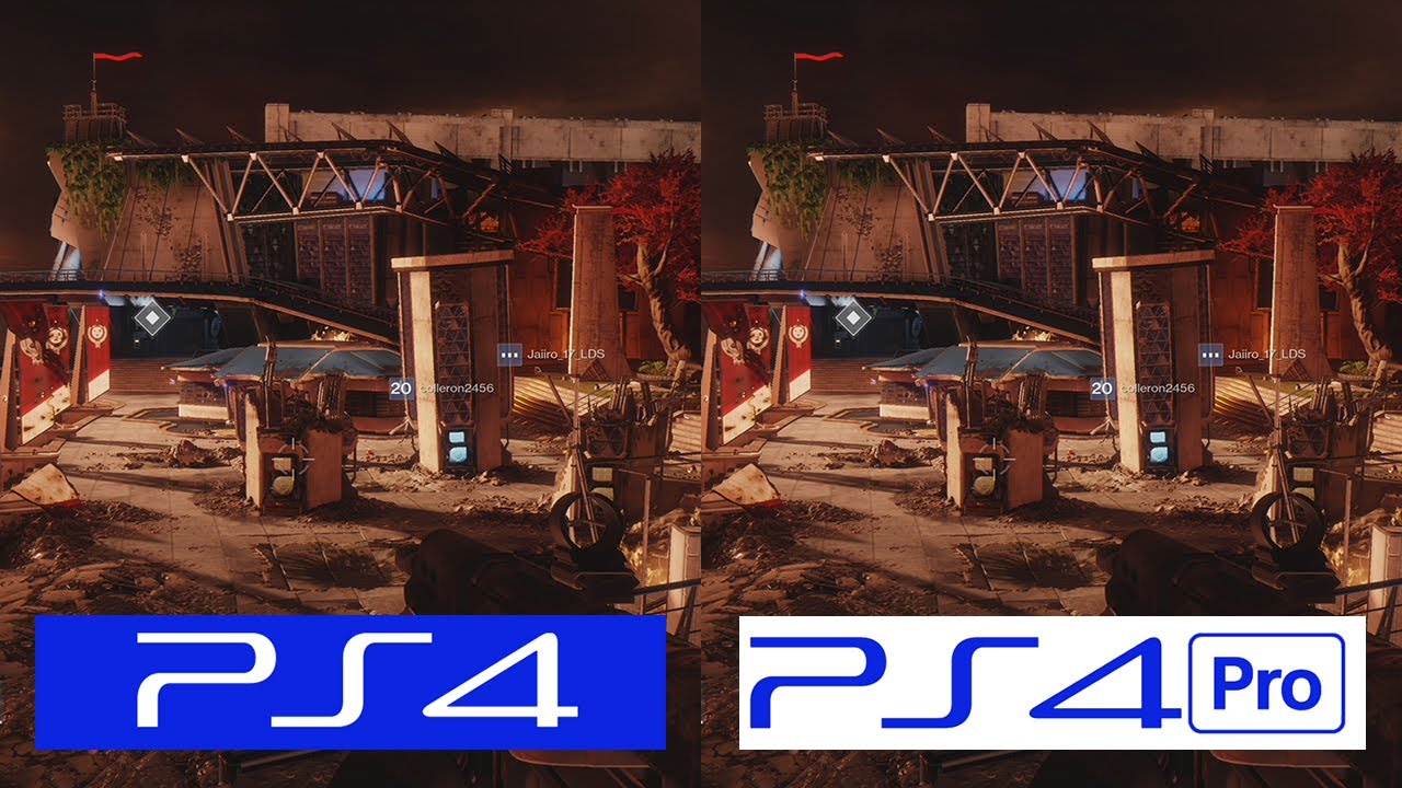 DESTINY 2 | PS4 VS PS4 Pro | GRAPHICS COMPARISON | Comparativa