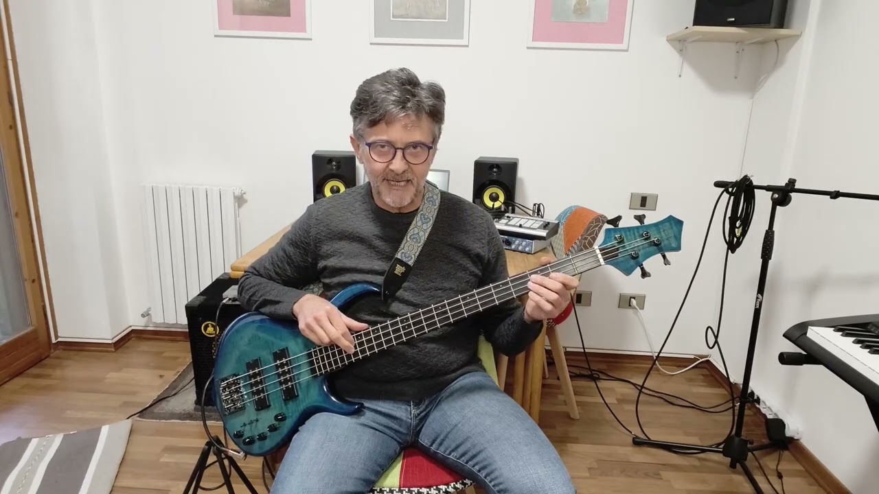Walking bass tutorial 4 esercizi #walkingbass #tutorial #bassplayer #bassista #jazzmusic #bass