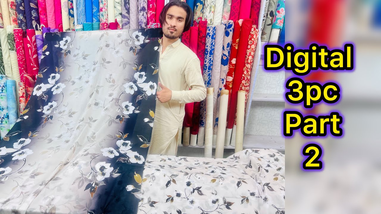 Digital Lawn 3pc/ New Summer Collection 2026👌Khan Variety China Centre Rawalpindi 
