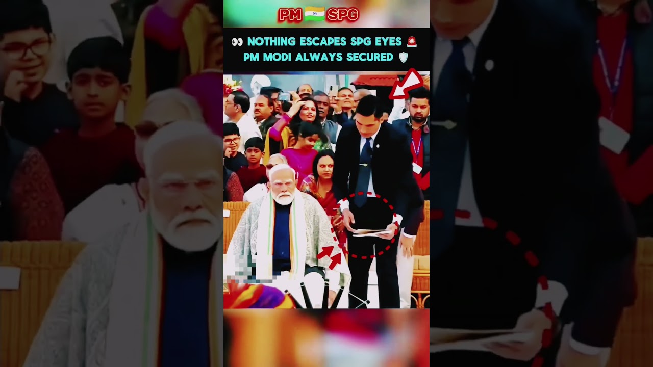 🚨 SPG Commandos on Duty 🇮🇳 | PM Modi Security Alert 🔥 #Shorts