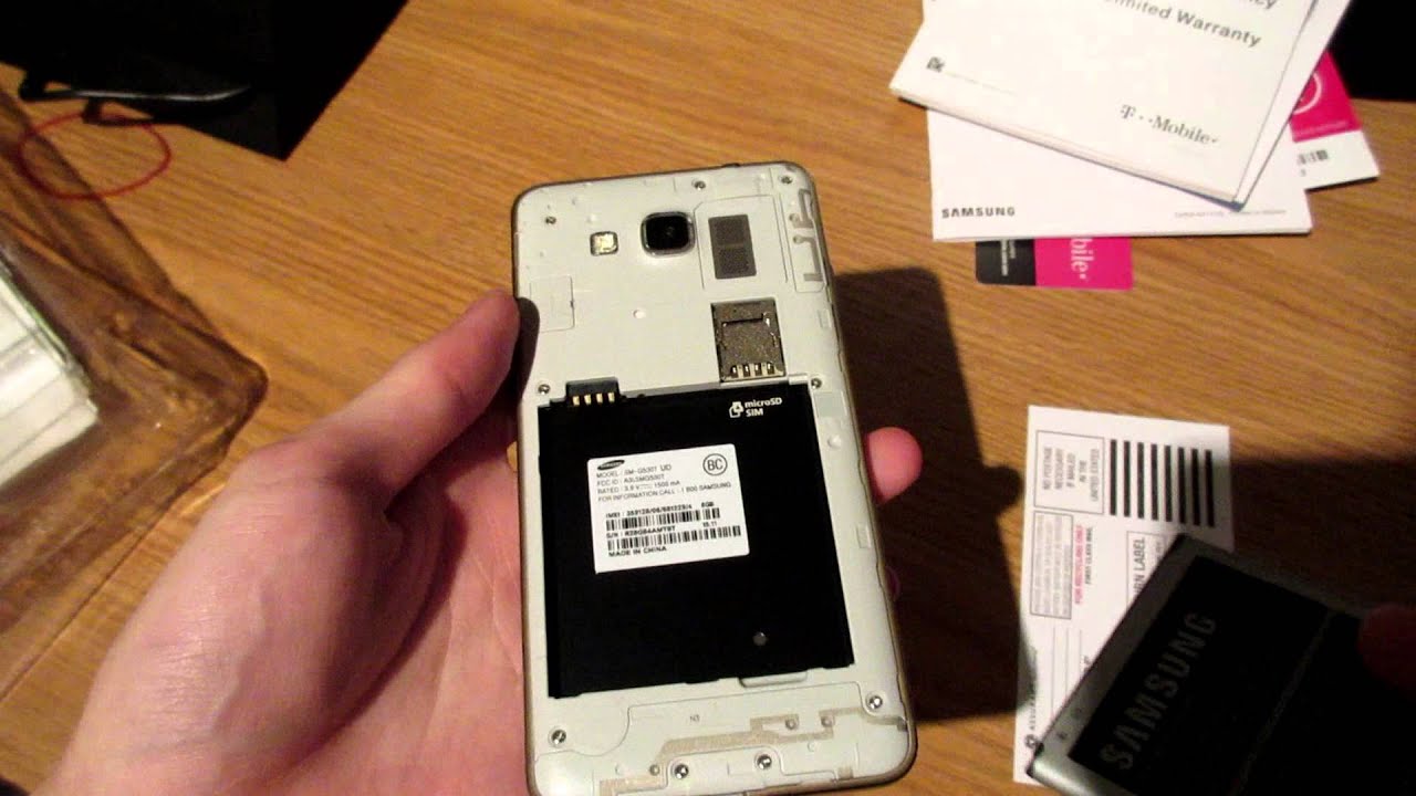 T-Mobile Samsung Galaxy Grand Prime Unboxing