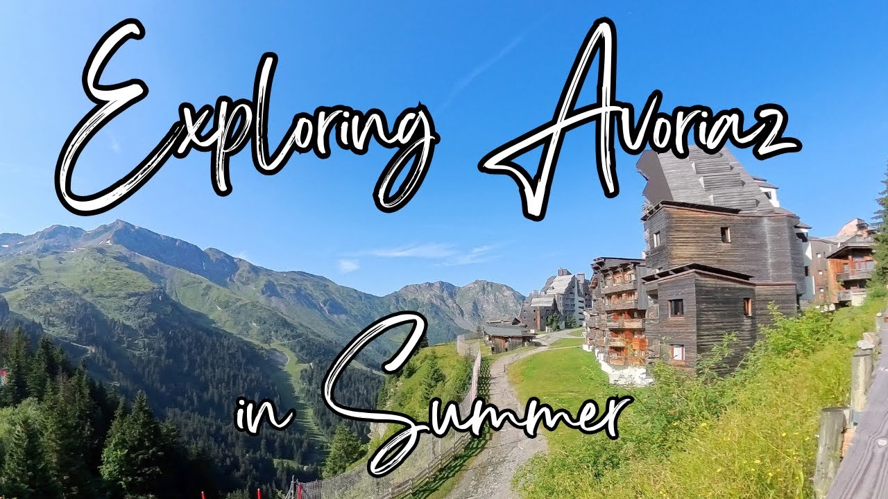 I Spent 20 Minutes in Avoriaz and Now I'm Hooked on this french alp Village!
