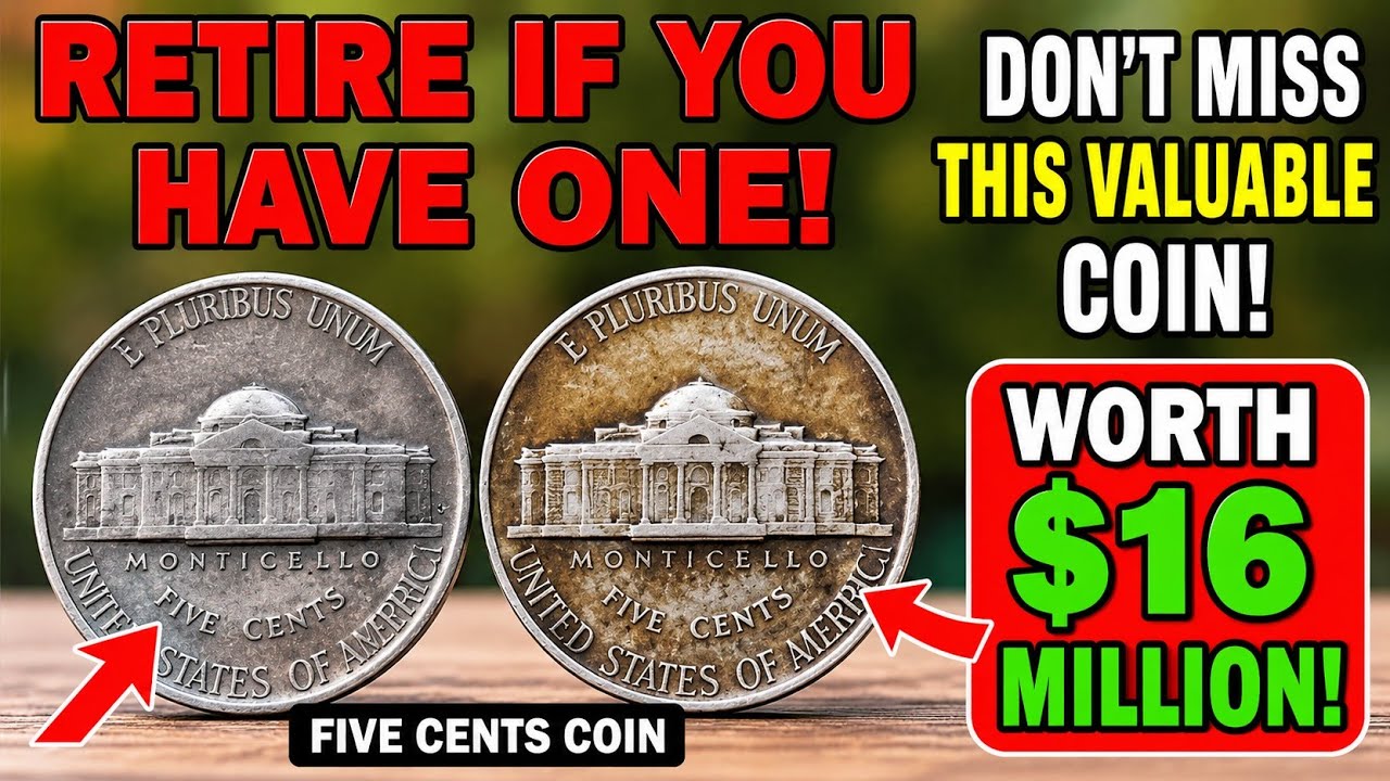 1962 Five Cents Coin Value? Rare Jefferson Nickel Worth Big Money!