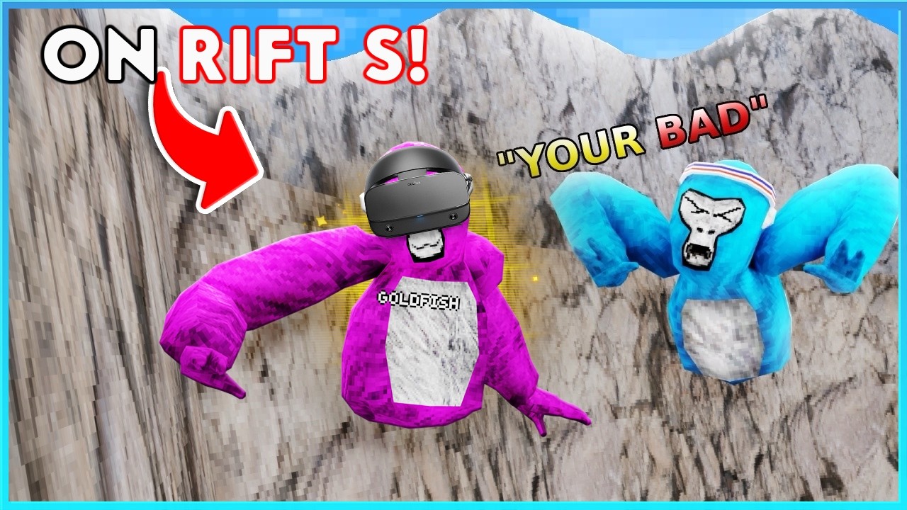 Testing And Reviewing The Rift S In 2026... (Gorilla Tag VR)