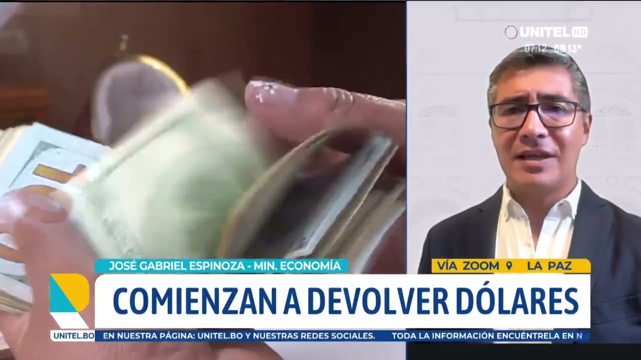 El ministro de Economía dice que el resto de ahorros en dólares se devolverá en los próximos meses