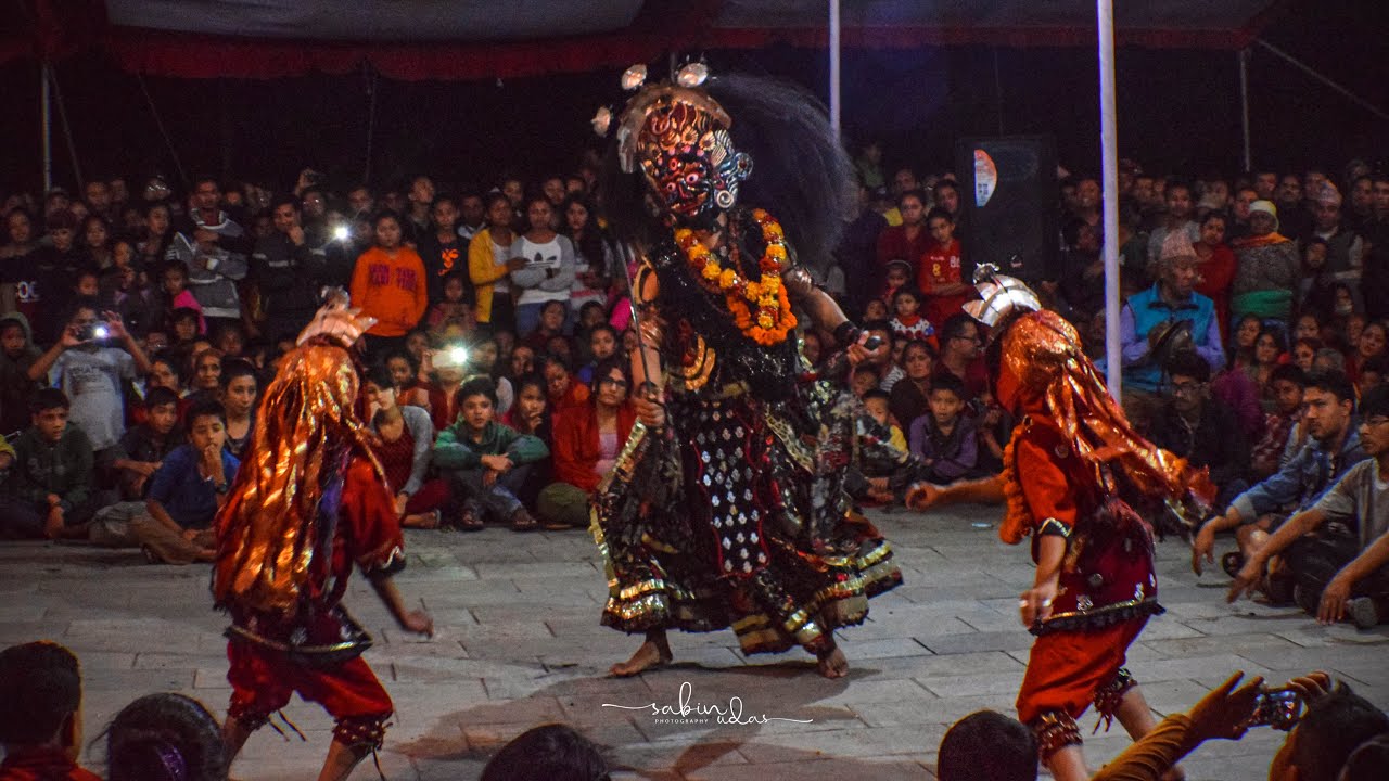 Bhairab Dance  ||| Bindabasini Temple ||| Ja:Ti Taal ||| Updated 2021