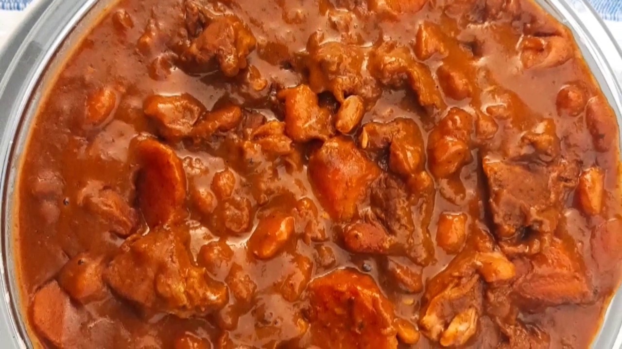 Beans and Beef curry (Ubhonsthisi nenyama yenkomo)