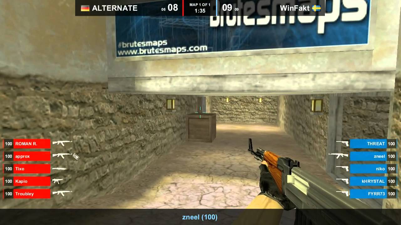 CS 1.6 FCL 2012 - Alternate vs. WinFakt @ tuscan