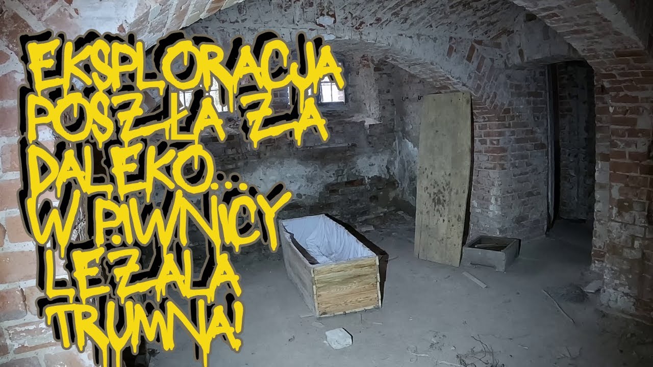 Opuszczony pałac...i niespodzianka w piwnicy