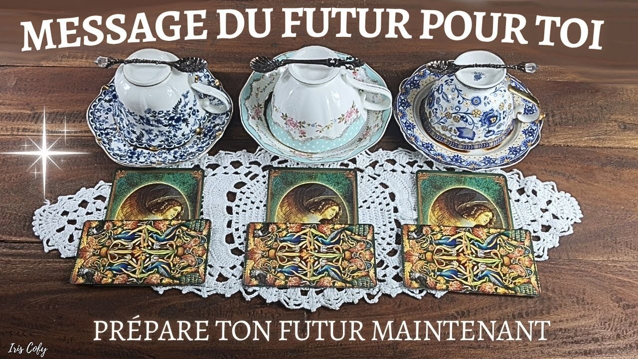 💌🔮MESSAGE DU FUTUR🔮 TIRAGE 3 CHOIX+MARC DE CAFÉ ☕️intemporel