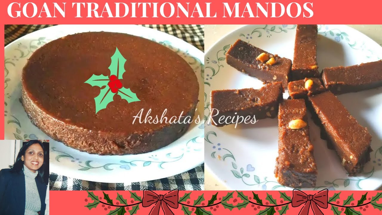 Goan Mandos Recipe|Goan Steamed sweet recipe|Coconut and Goan Jaggery Sweet@akshatasrecipes #goan