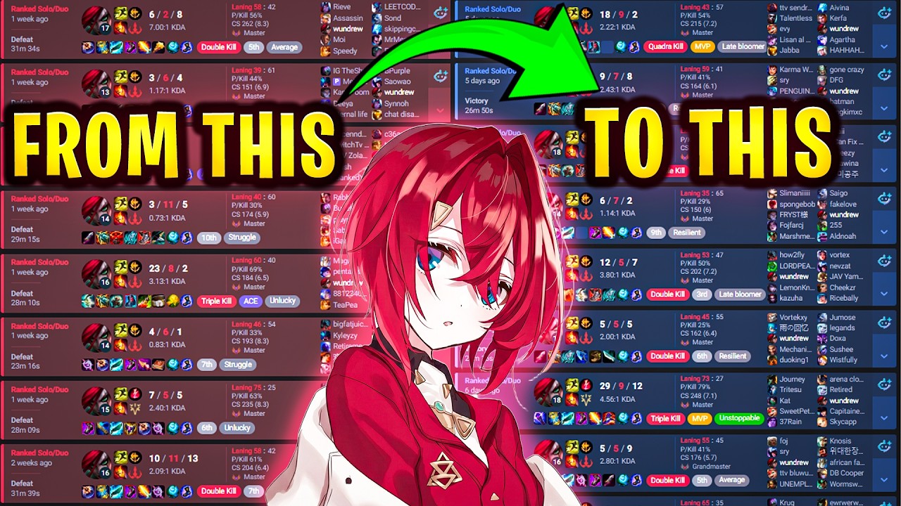 How I ALWAYS stomp lane on Katarina...