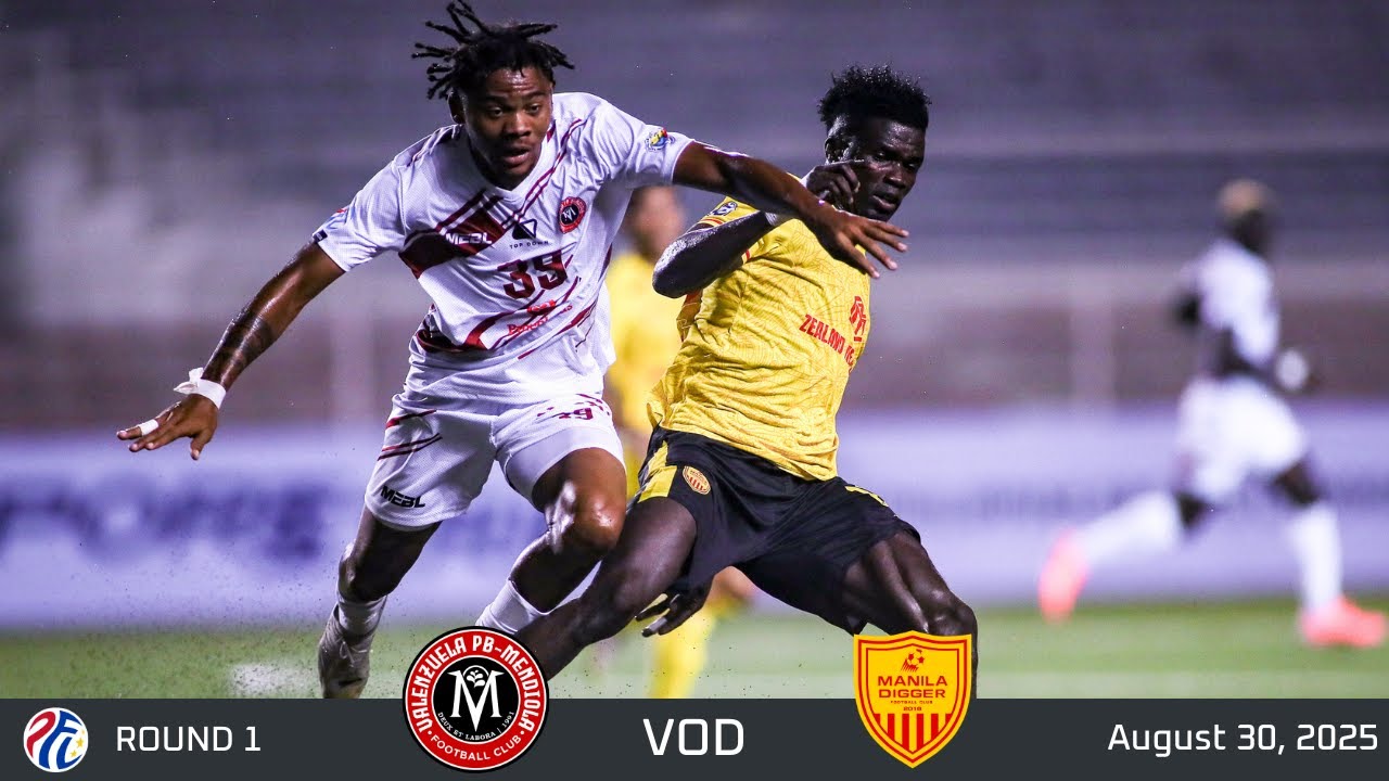M02 VOD -- VALENZUELA PB - MENDIOLA VS MANILA DIGGER FC || PFL 2025-2026
