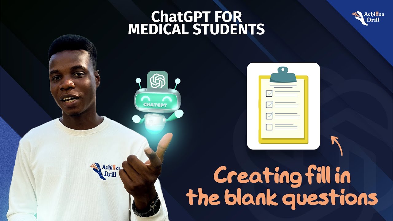 Create FILL-IN-THE-BLANK QUESTIONS with ChatGPT for FREE