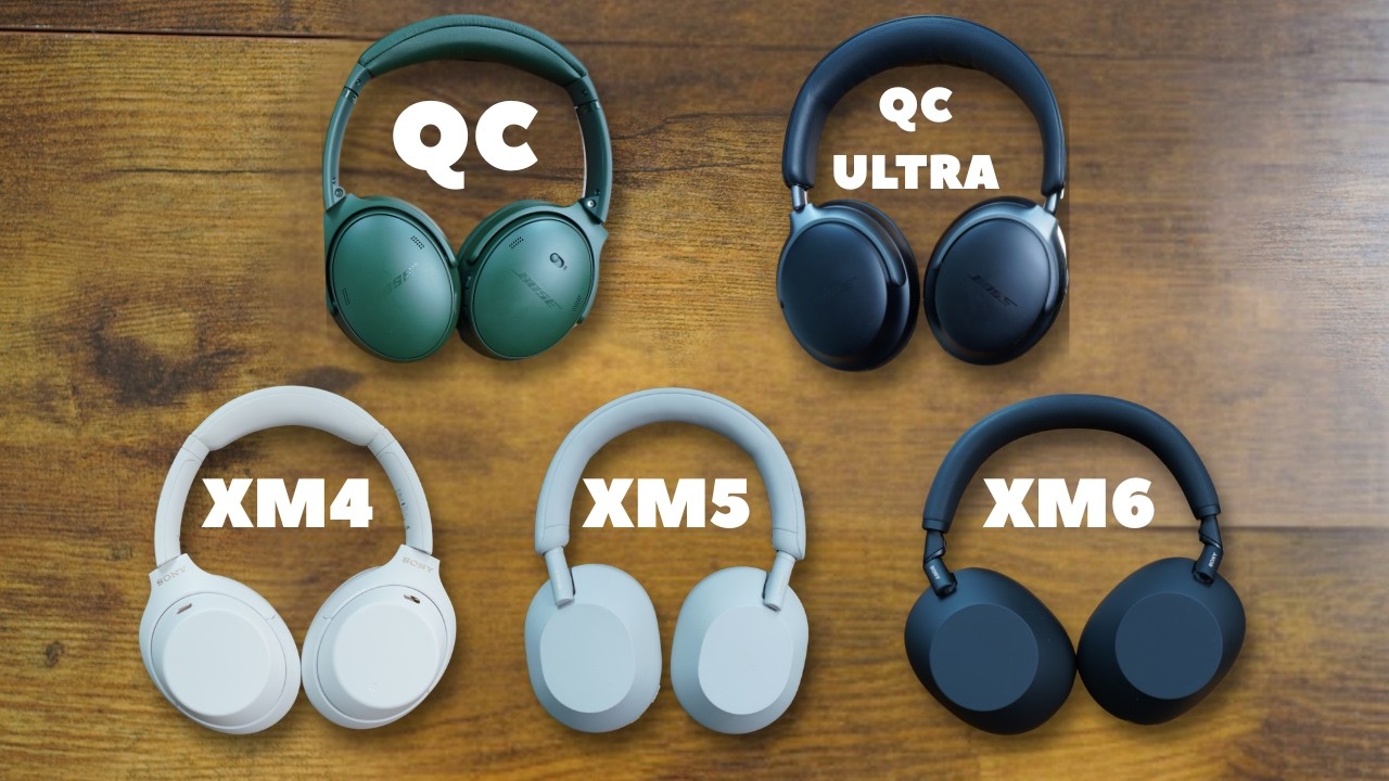Bose vs Sony - who makes the best premium ANC headphones?