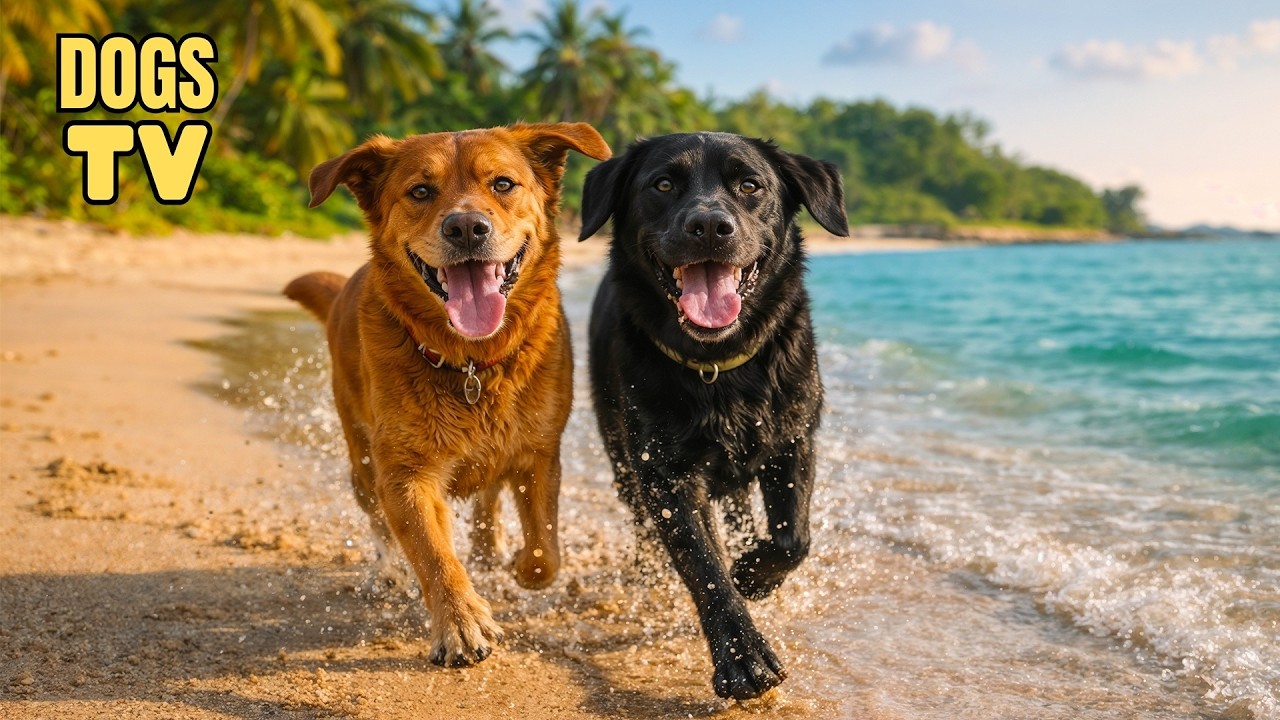 DOG TV 24/7 🐶 Anti-Anxiety Background Videos to Ease Stress at Home for Dogs