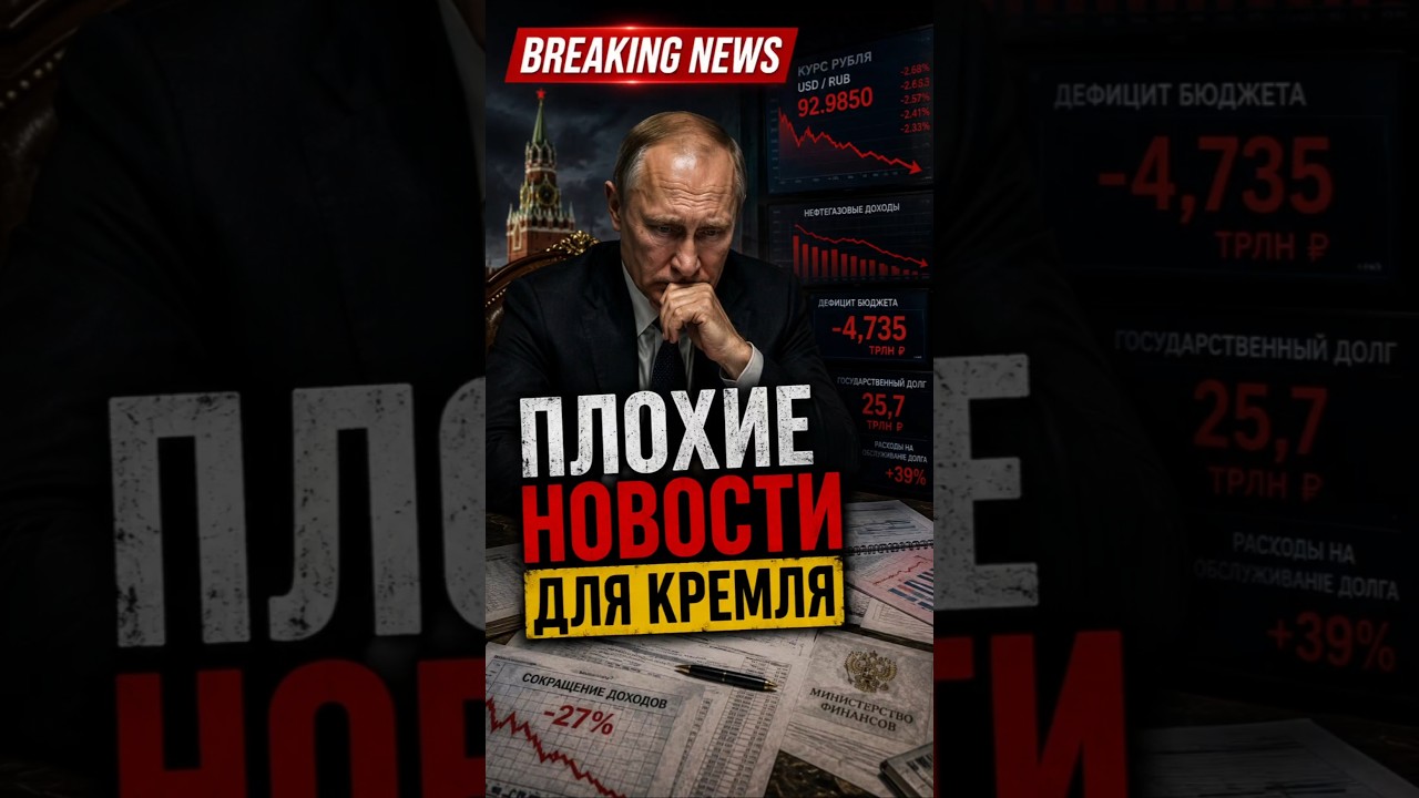 Плохие новости для Кремля