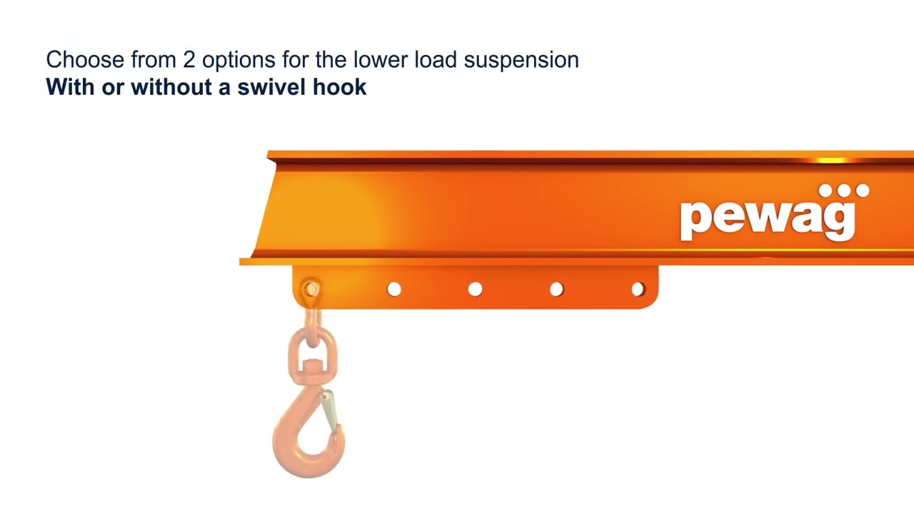 pewag lifting beam configurator