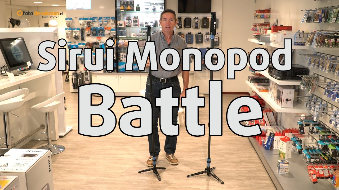 Sirui Monopod Battle P-204s VS P-324s | Foto de Vakman
