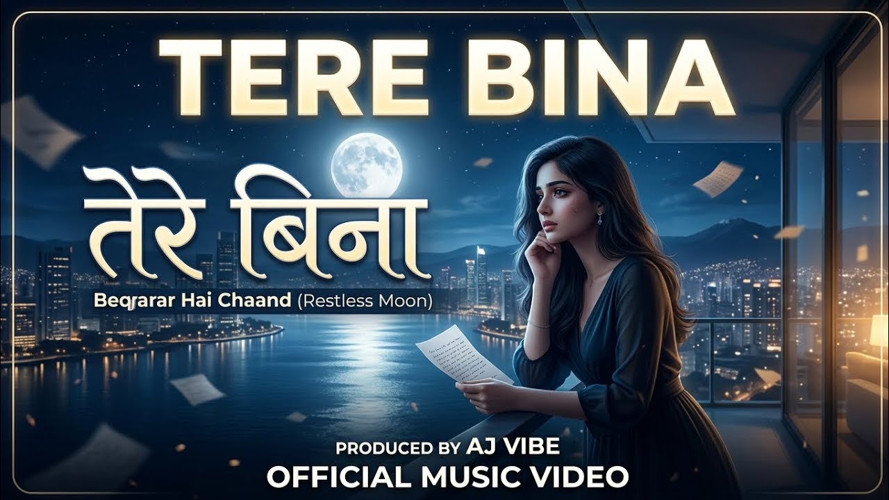 AJ VIBE–TERE BINA // new  romantic song// Hollywood song//