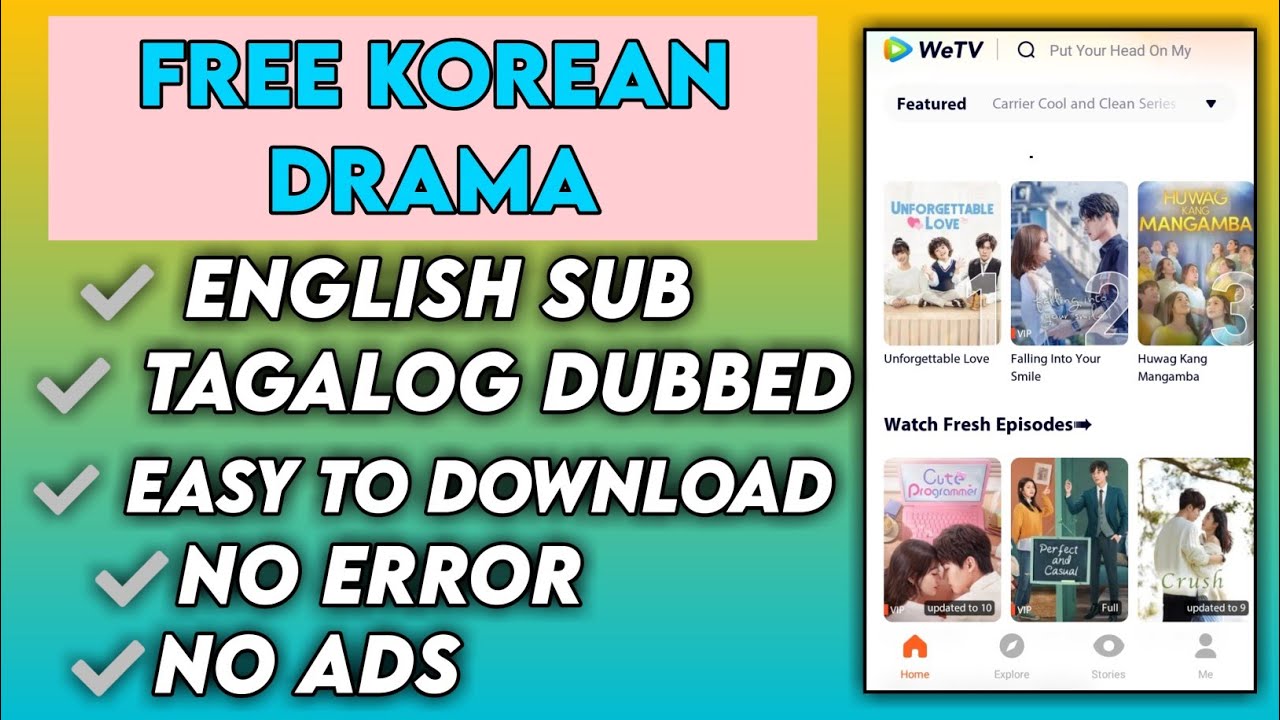 FREE KOREAN DRAMA APPLICATION Downloadnow free #freekoreandrama  #freekoreandramaMantzyMantzy YT