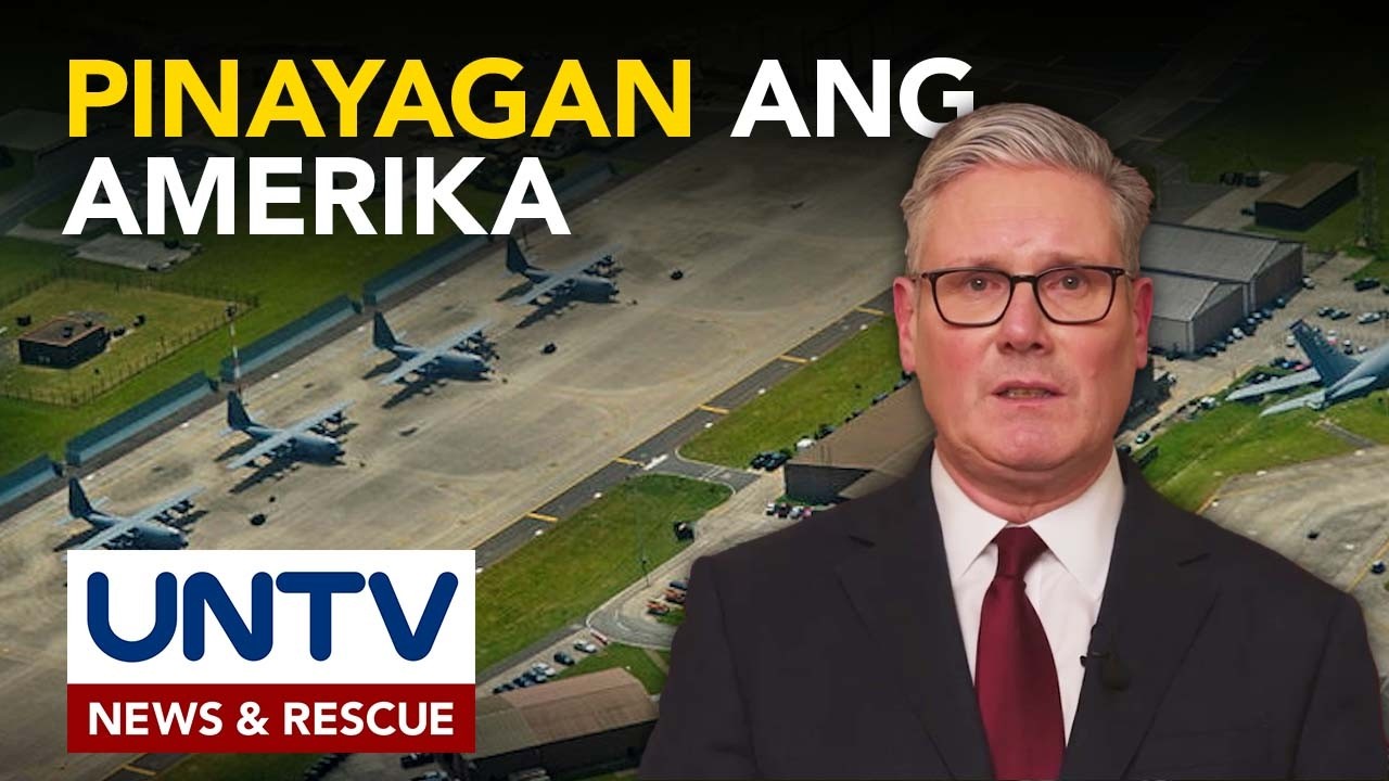 Base militar ng Britanya, pinagamit sa Amerika laban sa Iran