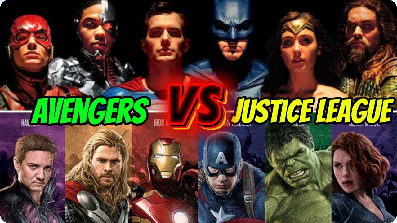 Marvel vs DC Sinamatik Evreninin En Güçlü Kahramanların 1’e 1 Karşılaşması! ⚡🦸‍♂️