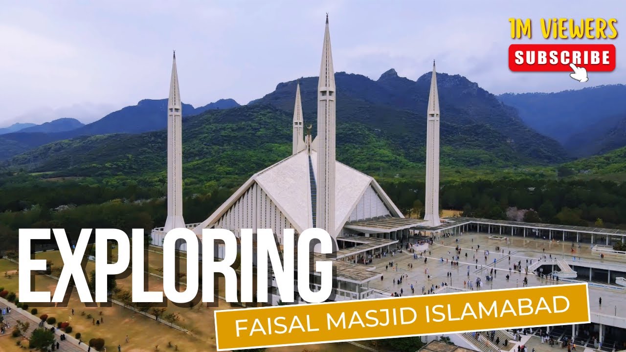 FAISAL MASJID | 5th-largest mosque in the world | Islamabad | Ultra HD 4K Pakistan