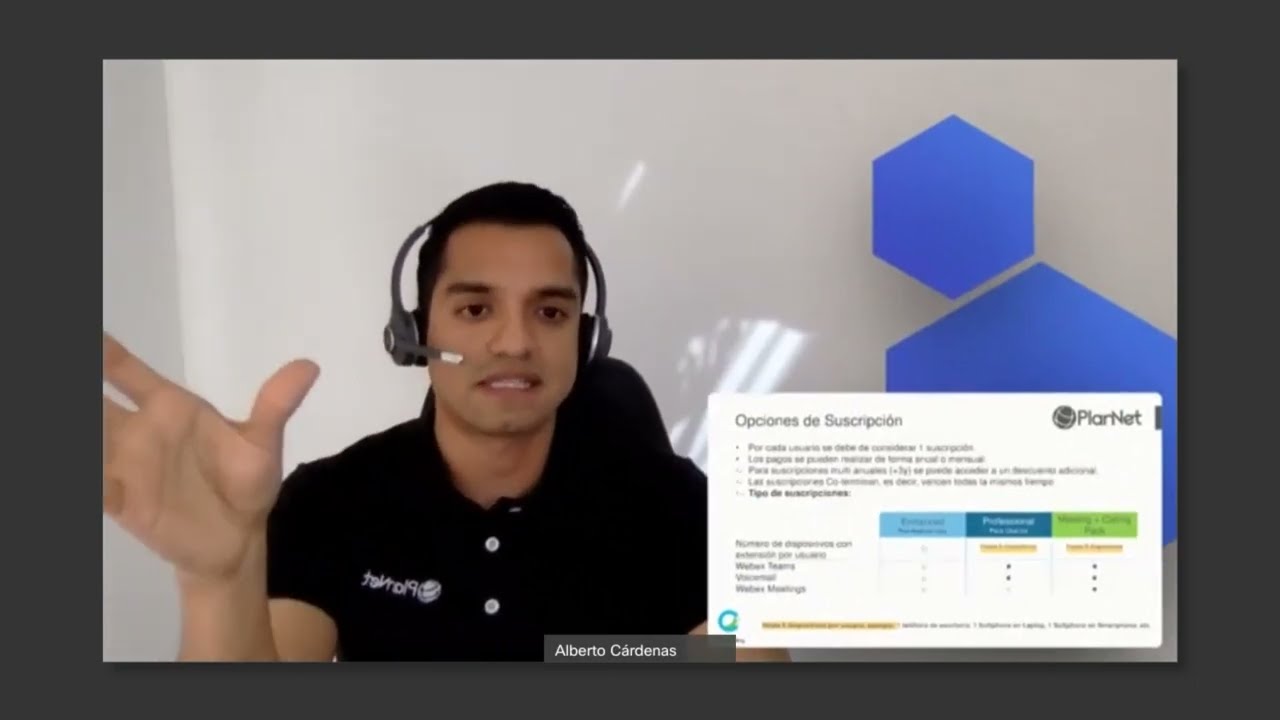 Webex Calling: Telefonía flexible y enriquecida - Serie 1