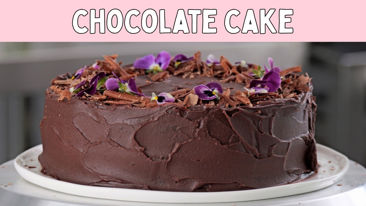 The Last Chocolate Cake Recipe You'll Ever Need | Michelle Morfett