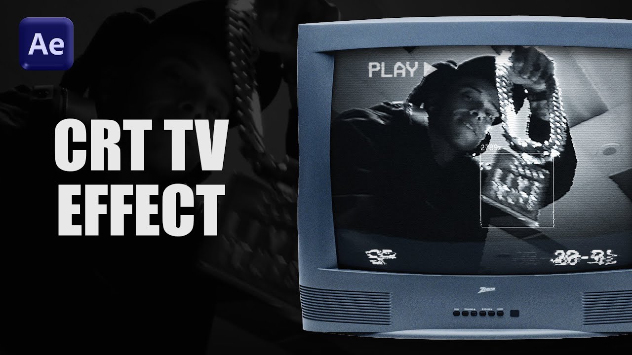 Easy CRT TV Effect In After Effects Anyone Can Do
