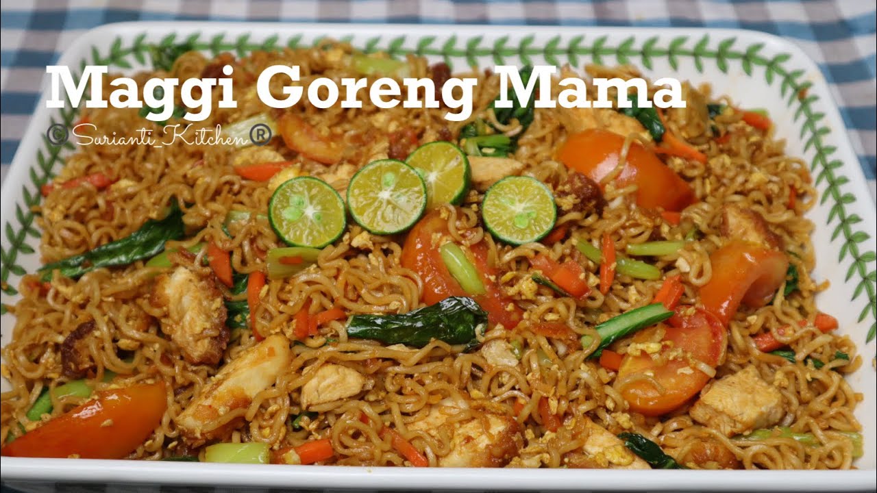 Maggi Goreng Mama, simple tapi sedap !