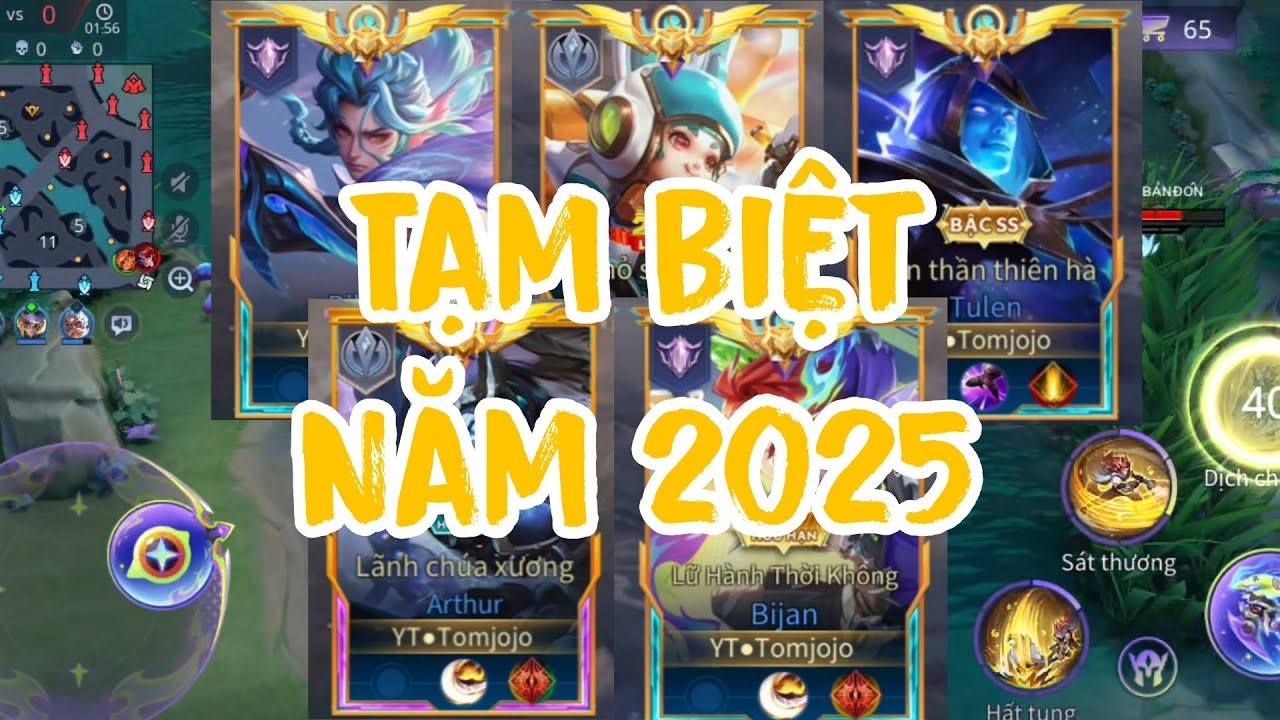 Leo Rank 5 vị tướng ấn tượng, nổi bật,nhiều view nhất năm 2025 | Liên Quân Mobile 