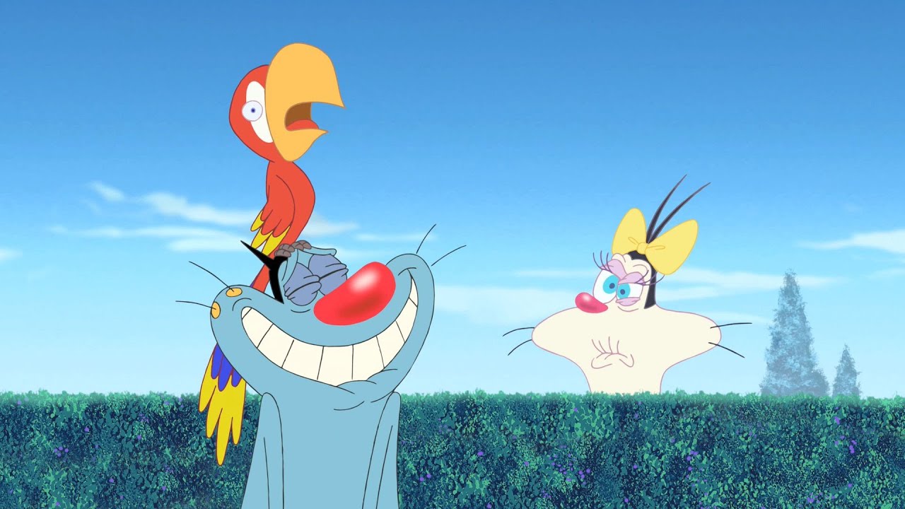 Oggy and the Cockroaches - Приятель попугай (S04E13) Full Episode in HD