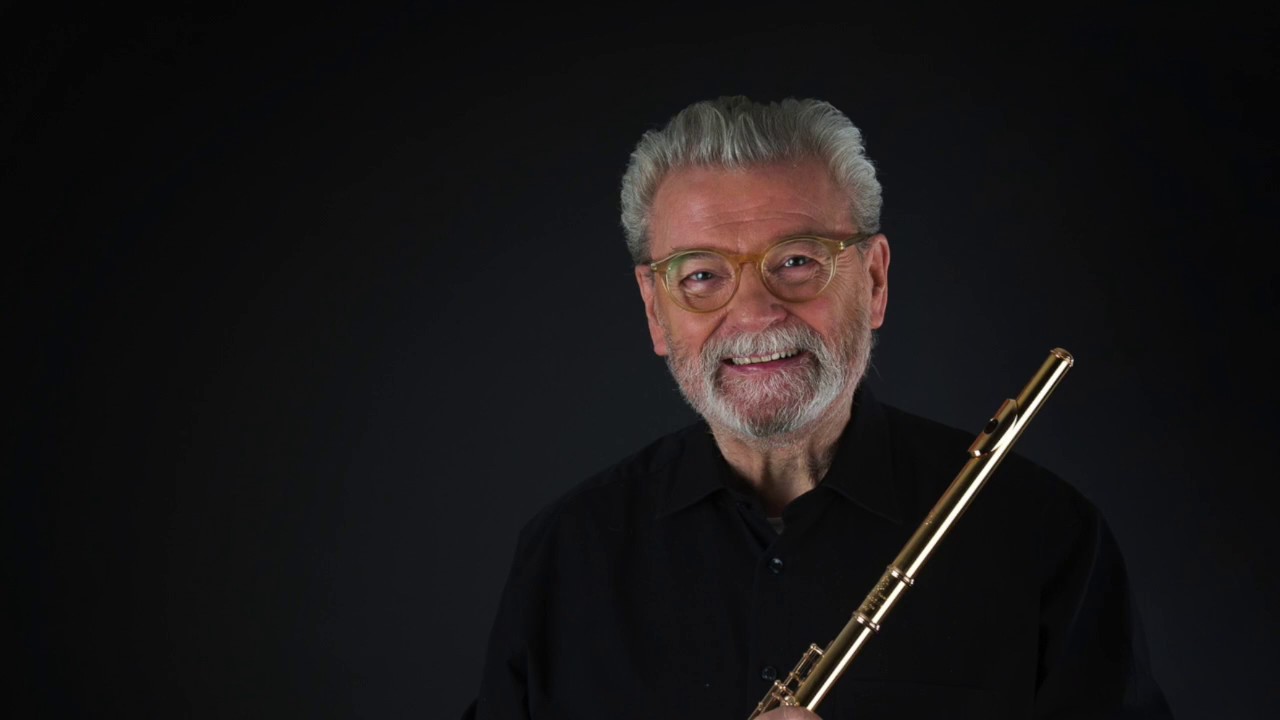 C. P. E. Bach Sonata A minor for solo flute - James Galway