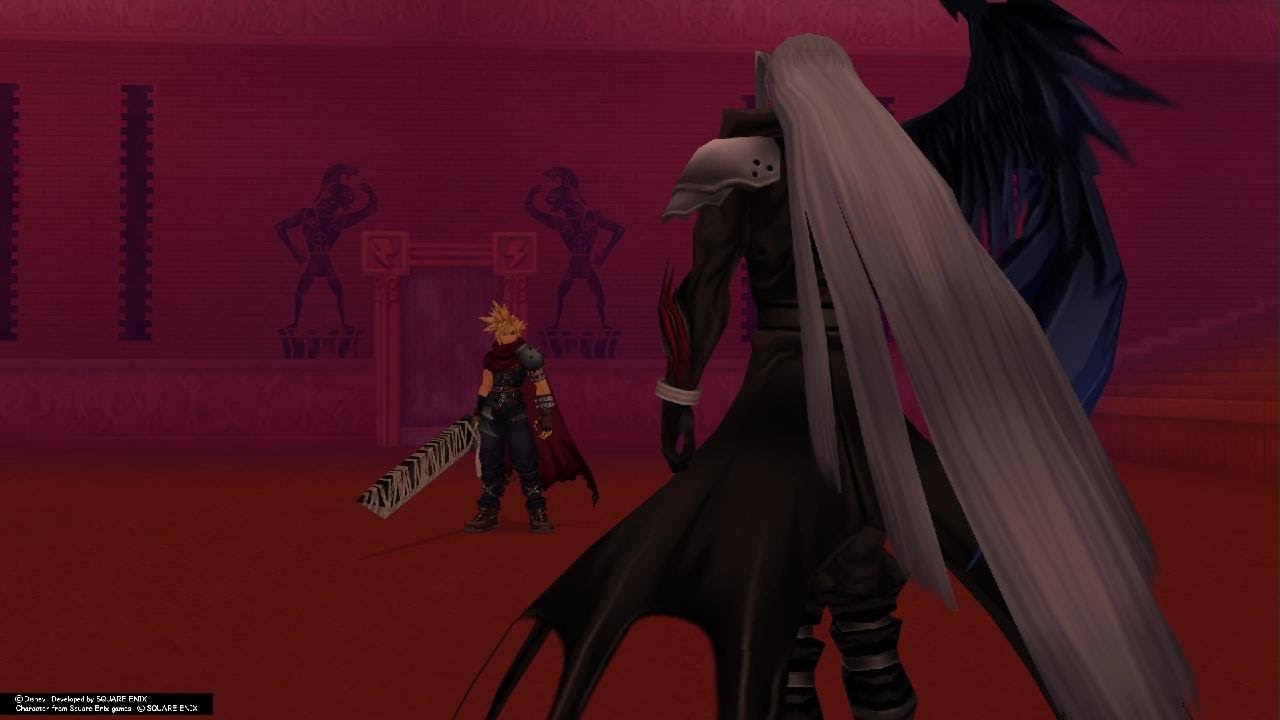 KINGDOM HEARTS - HD 1.5 Sephiroth Boss Battle