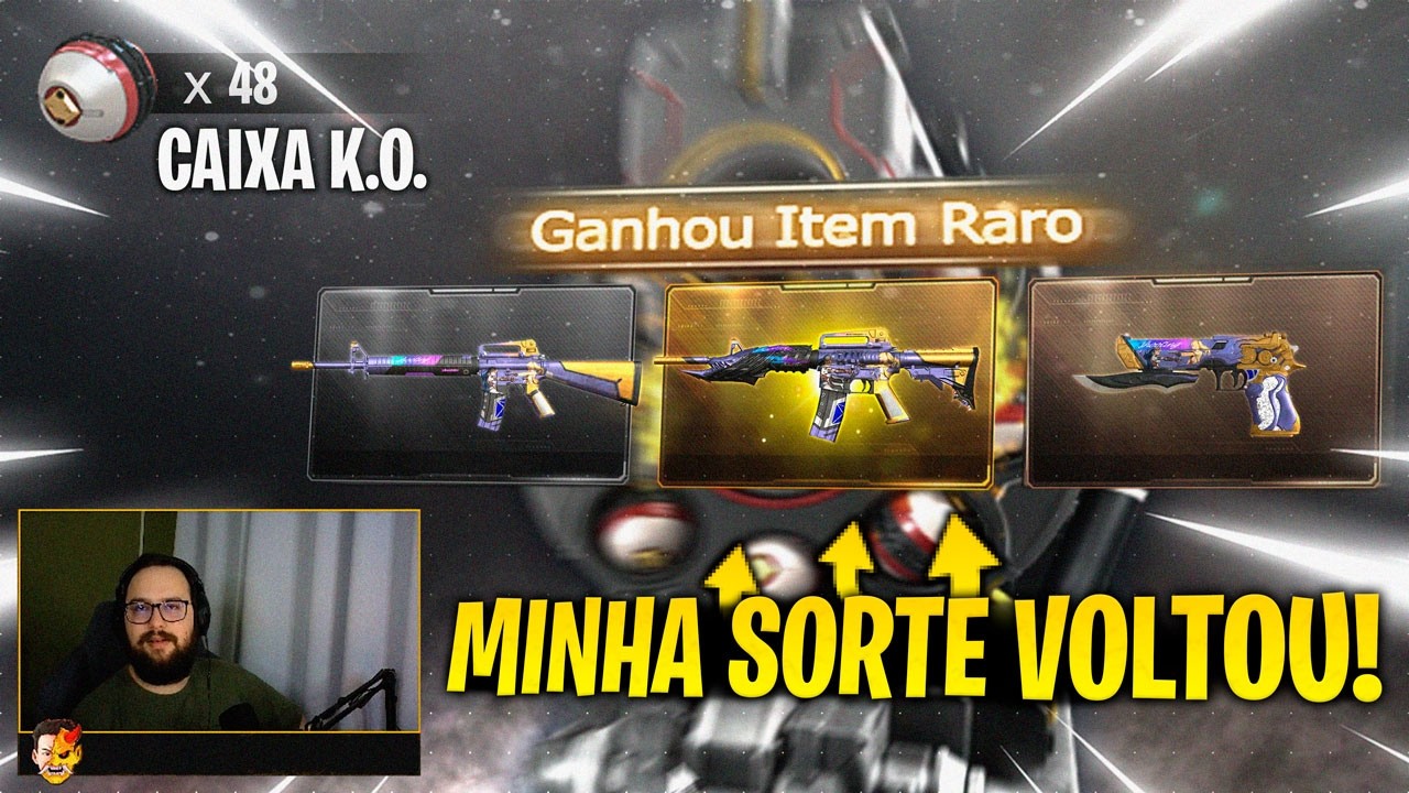 REVIEW NOVA COLEÇÃO K.O. – ROLETEI E MINHA SORTE FINALMENTE VOLTOU! 😱 | CrossFire