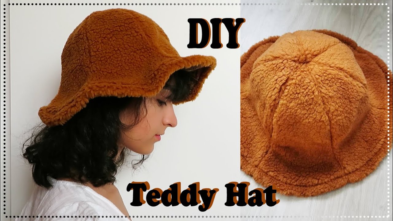 How To Make A Teddy/Fur Hat || Sewing DIY