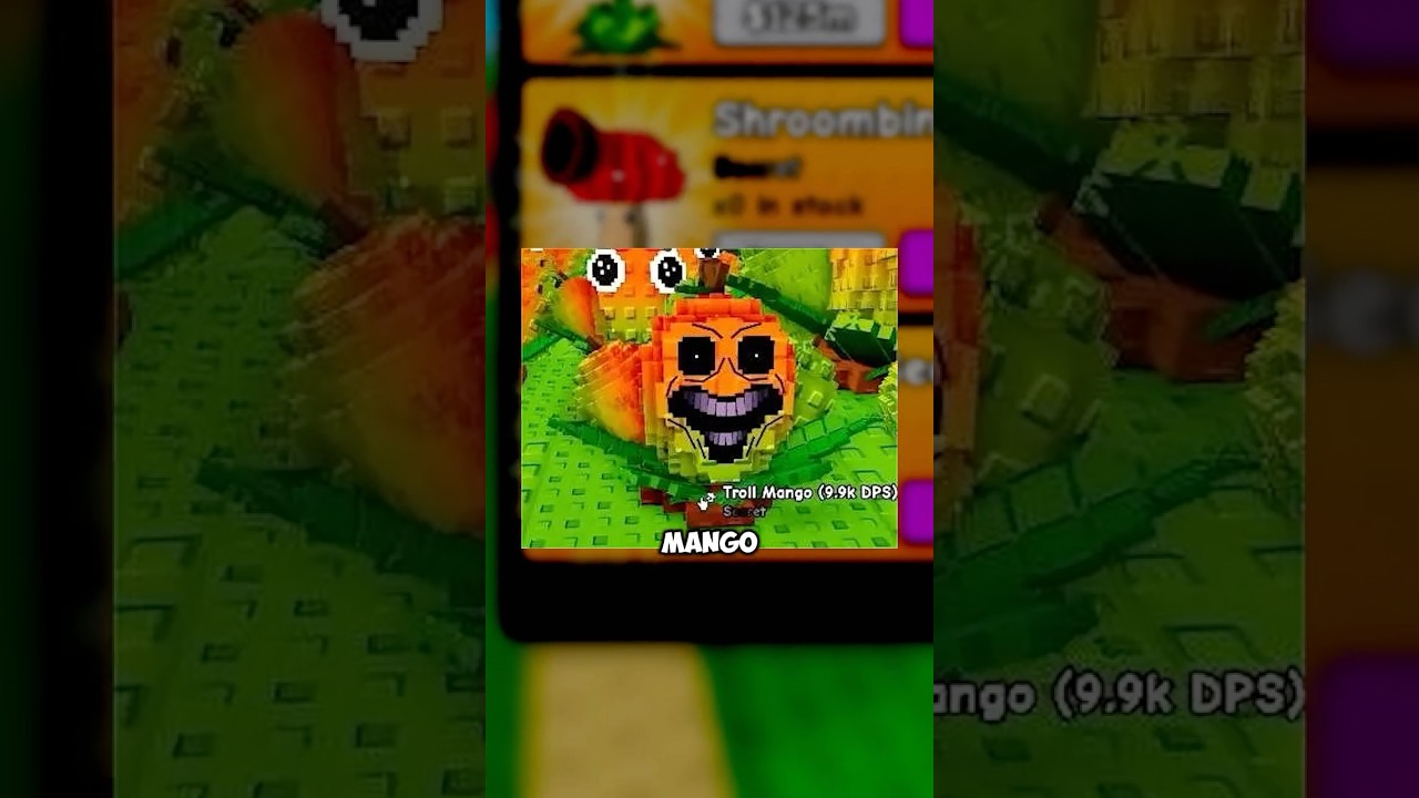 SECRET MANGO in Plants vs Brainrots?🍅#roblox #plantsvsbrainrots